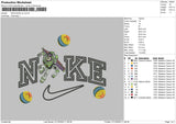 Nike Buzz 02 Embroidery File 6 sizes