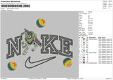 Nike Buzz 02 Embroidery File 6 sizes
