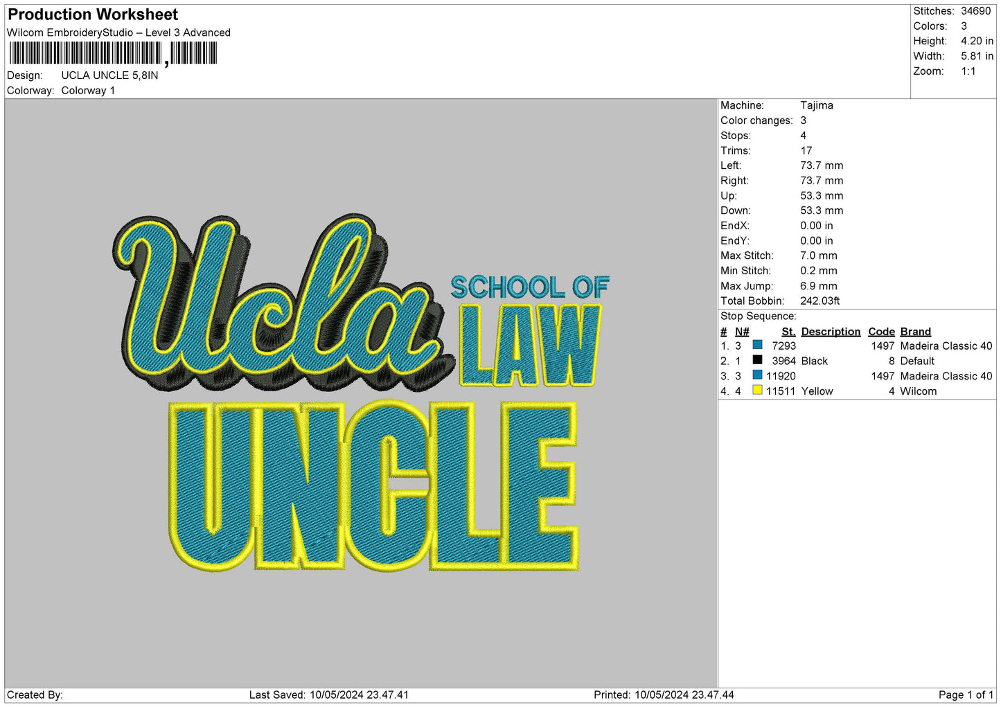 Aunt uncle Text Embroidery 2 Files