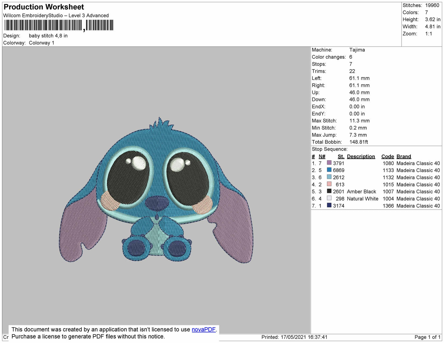Baby Stitch