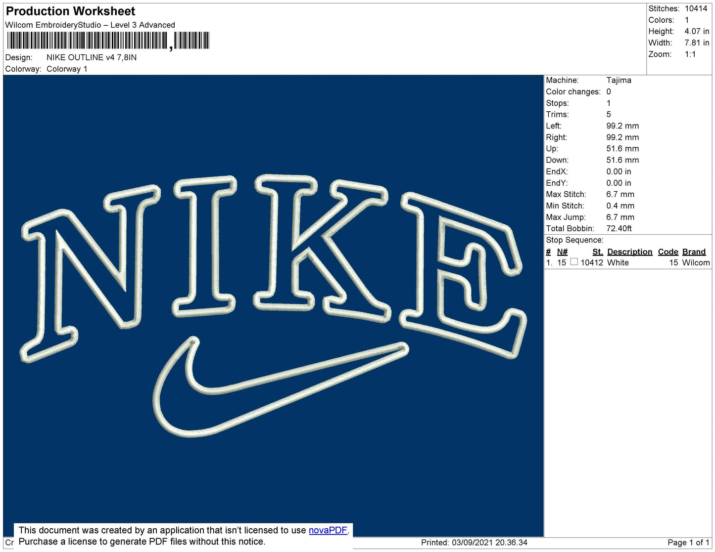 Nike outline v4