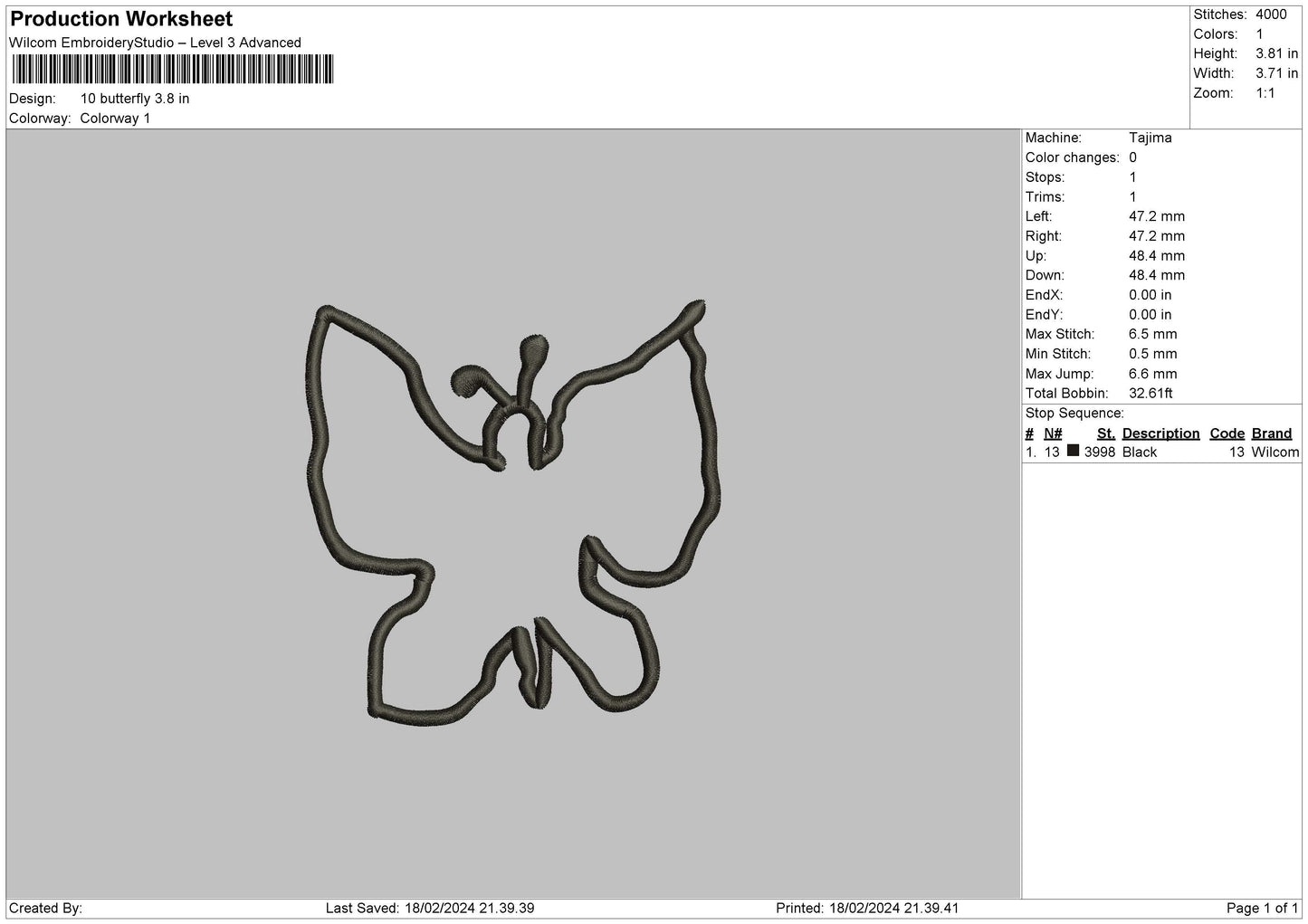 Left Handed Embroidery 27 Files
