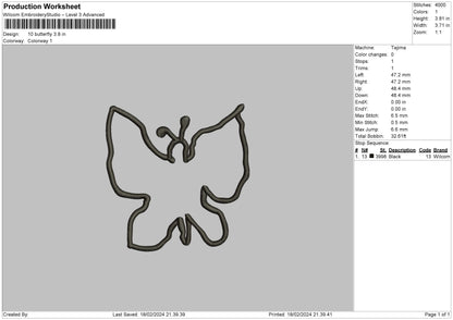 Left Handed Embroidery 27 Files