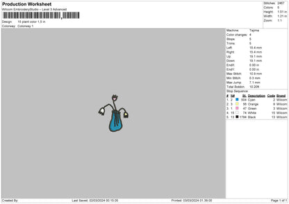 Handwriting V2 Embroidery  58 Files