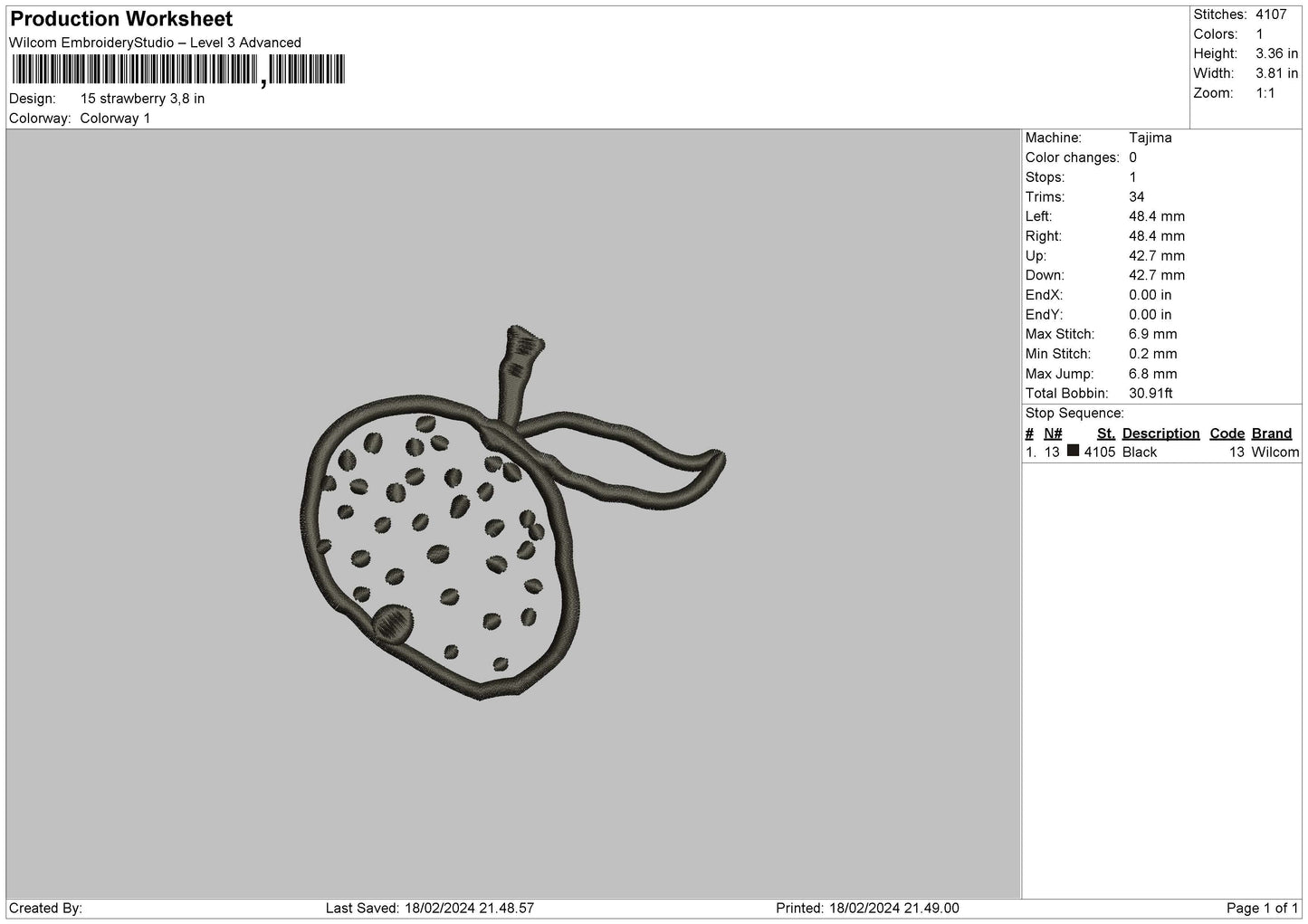Left Handed Embroidery 27 Files