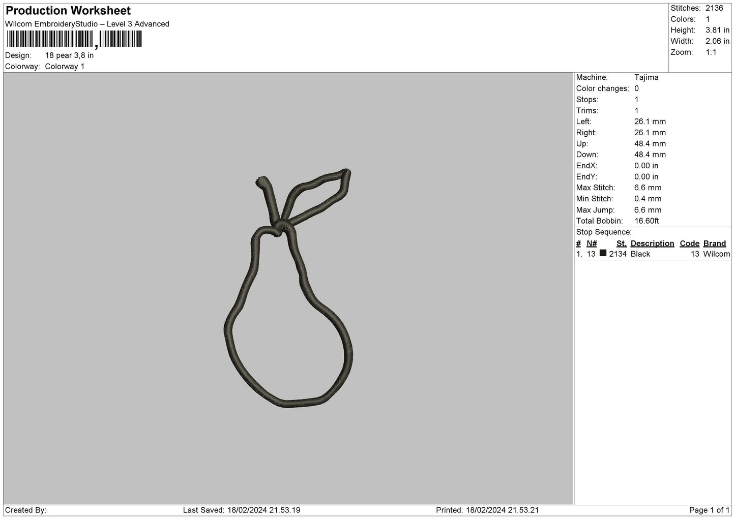 Left Handed Embroidery 27 Files