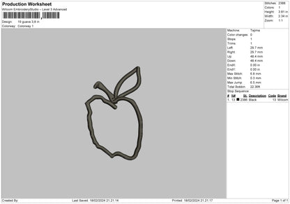 Left Handed Embroidery 27 Files