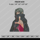Itachi Uch Embroidery File 4 size