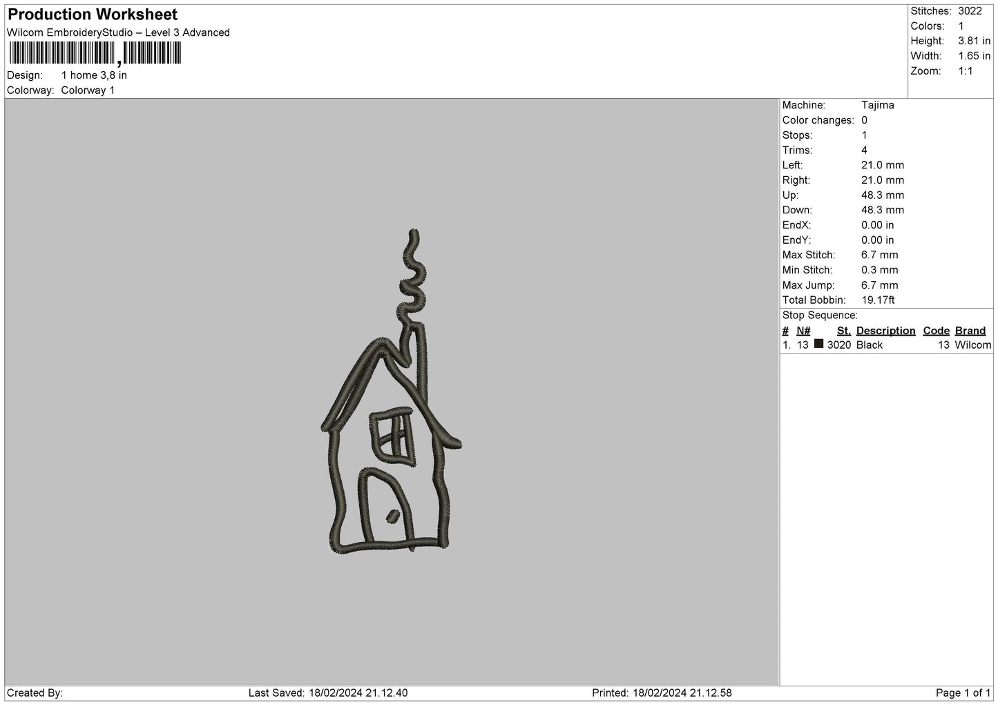 Left Handed Embroidery 27 Files