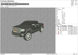 2014 GMC Embroidery File 6 sizes