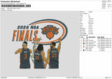 Players 26 Finals Embroidery Machine Design File 6 sizes
