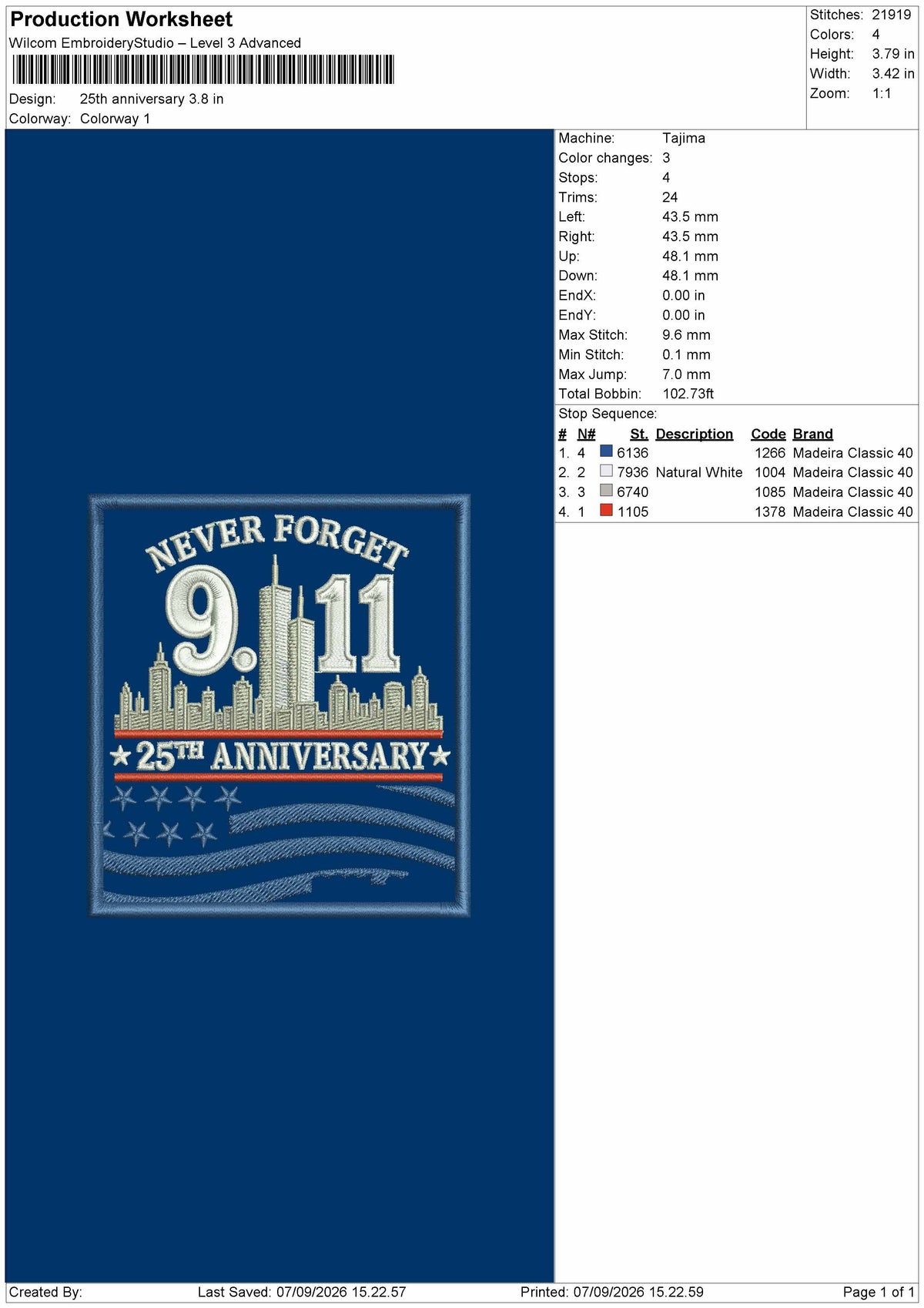 Anniversary Text Embroidery Machine Design File 6 sizes