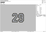 29 Embro Embroidery File 6 sizes