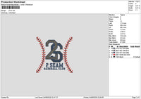 2stext V1 Embroidery File 6 sizes