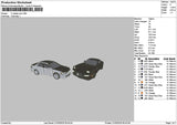 Two Cars 2103 Embroidery File 6 sizes