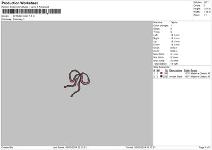 Handwriting V2 Embroidery  58 Files