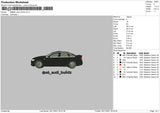 Audi Buildz Embroidery File 4 size