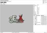 3E Embroidery File 4 size