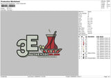 3E Embroidery File 4 size