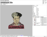 Xxxtentacion Embroidery File 4 size