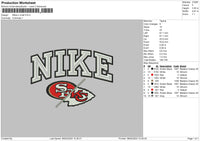 49chief Nike Embroidery File 6 sizes