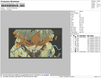 Anime 04 Embroidery File 4 size