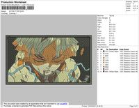 Anime 04 Embroidery File 4 size