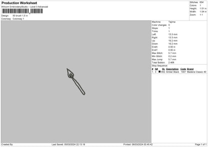 Handwriting V2 Embroidery  58 Files