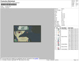 Shisui Raven Embroidery File 4 size