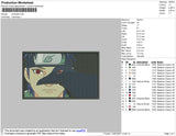 Shisui Raven Embroidery File 4 size