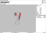 7 Applique Embroidery File 6 sizes