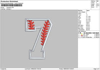 7 Applique Embroidery File 6 sizes