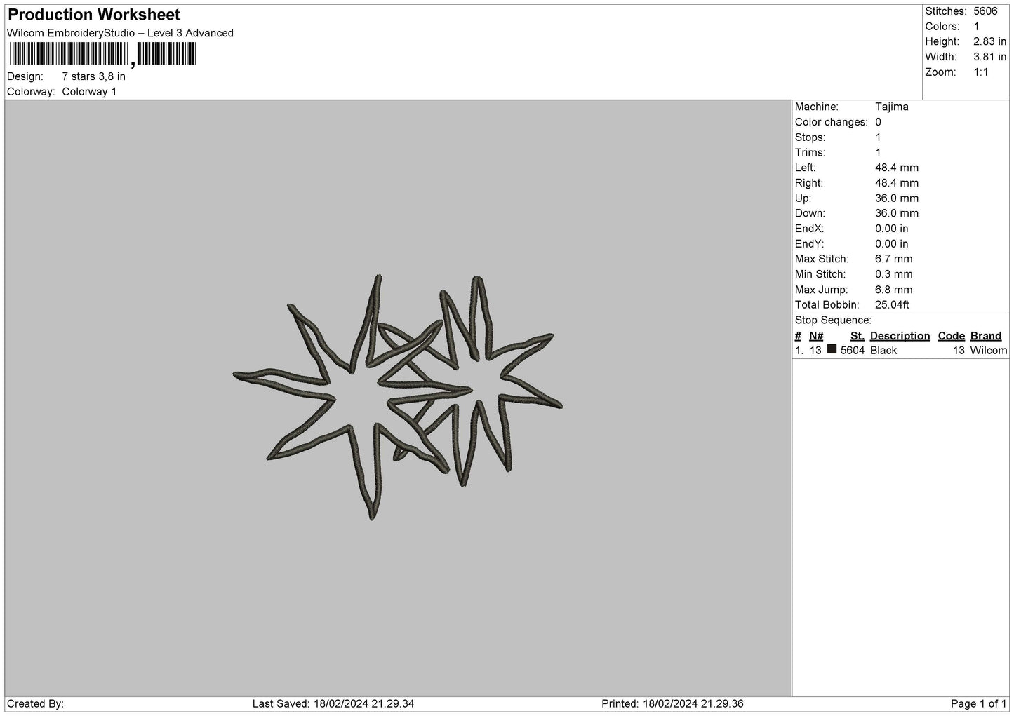 Left Handed Embroidery 27 Files