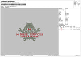 94 Diesel Service Embroidery File 4 size