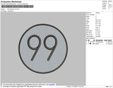 99 Embroidery File 4 size