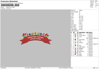 Saves Lives Embroidery File 4 sizes