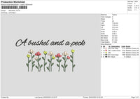 Flowers 0502 Embroidery File 6 sizes