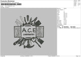 Ace Carpentry Embroidery File 4 size