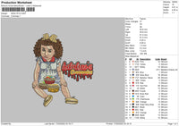 Adalyn Embroidery File 4 size