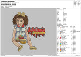 Adalyn Embroidery File 4 size