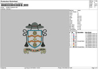 Adimple App Embroidery File 6 sizes