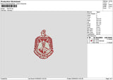 Aetatext Embroidery File 6 sizes