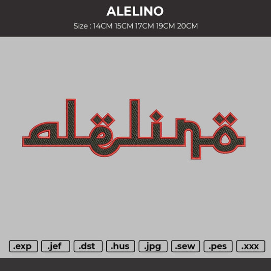 ALELINO Embroidery DESIGN File