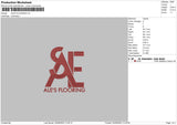 Ale's Flooring Embroidery File 5 sizes