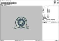 Alphacircle 01 Embroidery File 6 sizes
