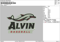 Alvintext Embroidery File 6 sizes