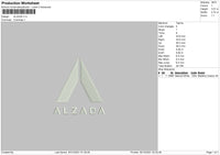 Alzada Embroidery File 5 size