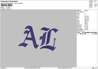 Rithaltext Embroidery 4 Files