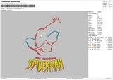 Amazing Spiderman Embroidery File 5 sizes