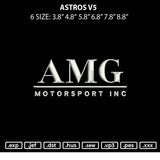 Amg Embroidery File 6 sizes